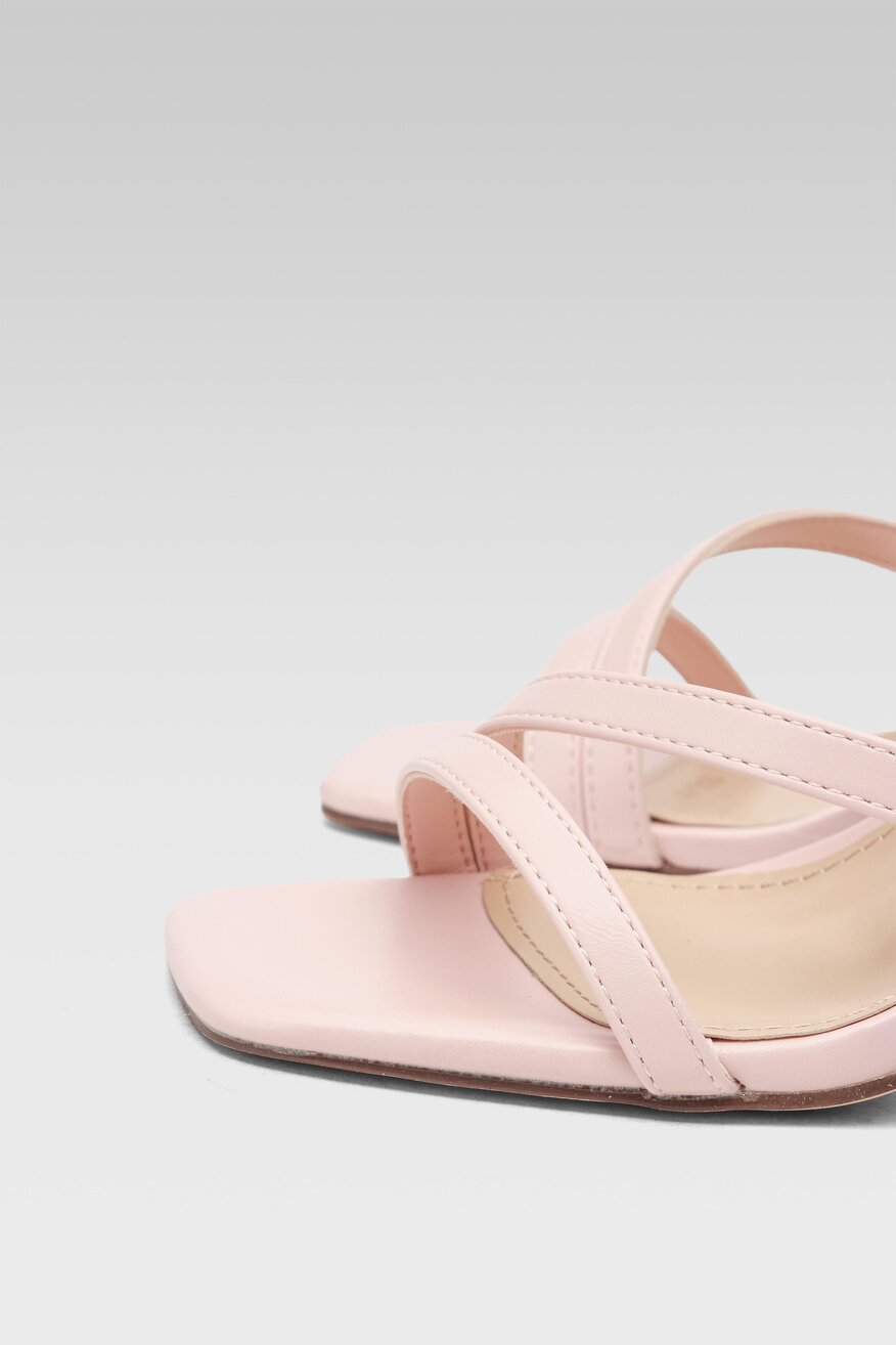 Sandały DeeZee HEART ATTACK AB-13125 Różowy jasny