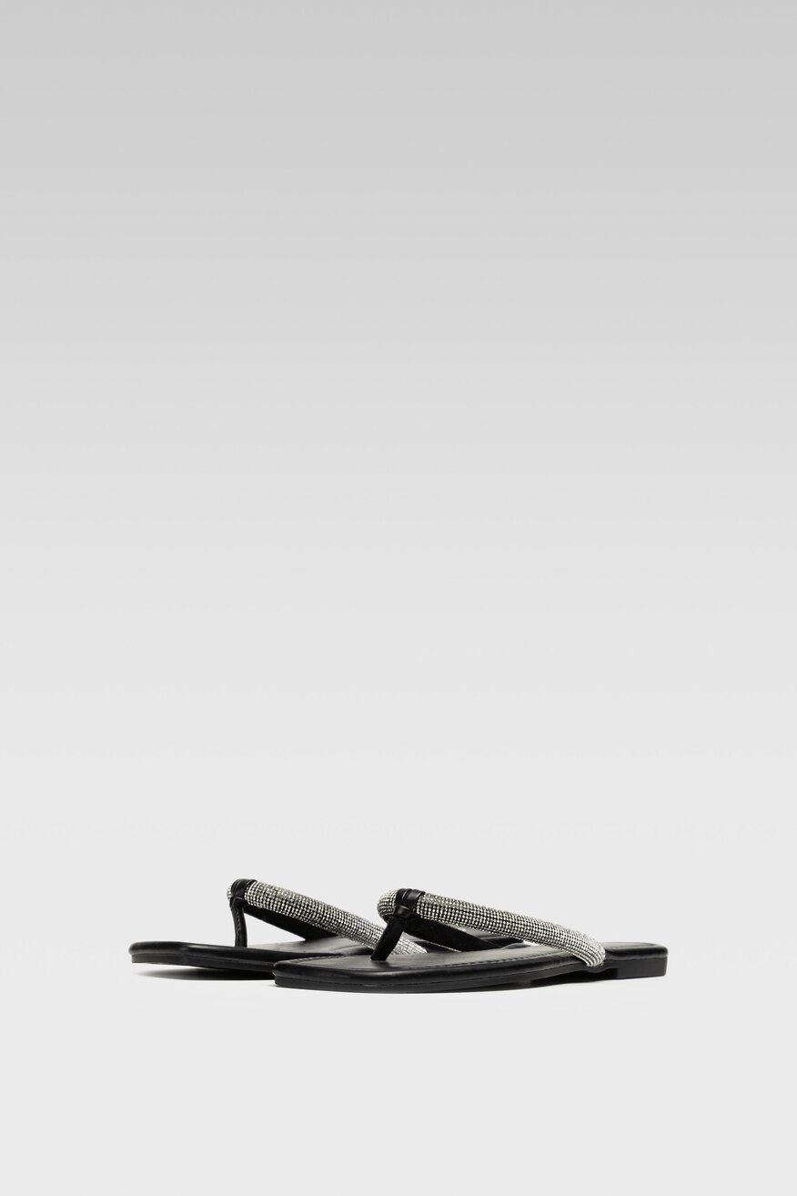 Klapki Quazi LS5521-02 Czarny