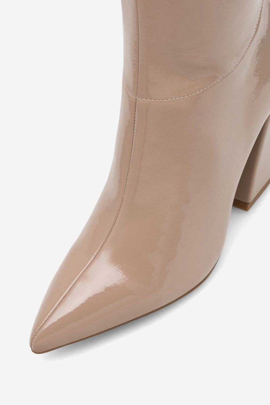 Kozaki NINE WEST SHARLEEZ 13196H Beżowy