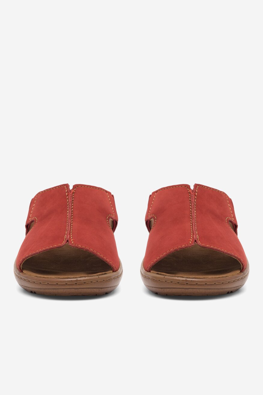 Klapki Go Soft ARC-4854-07 Czerwony
