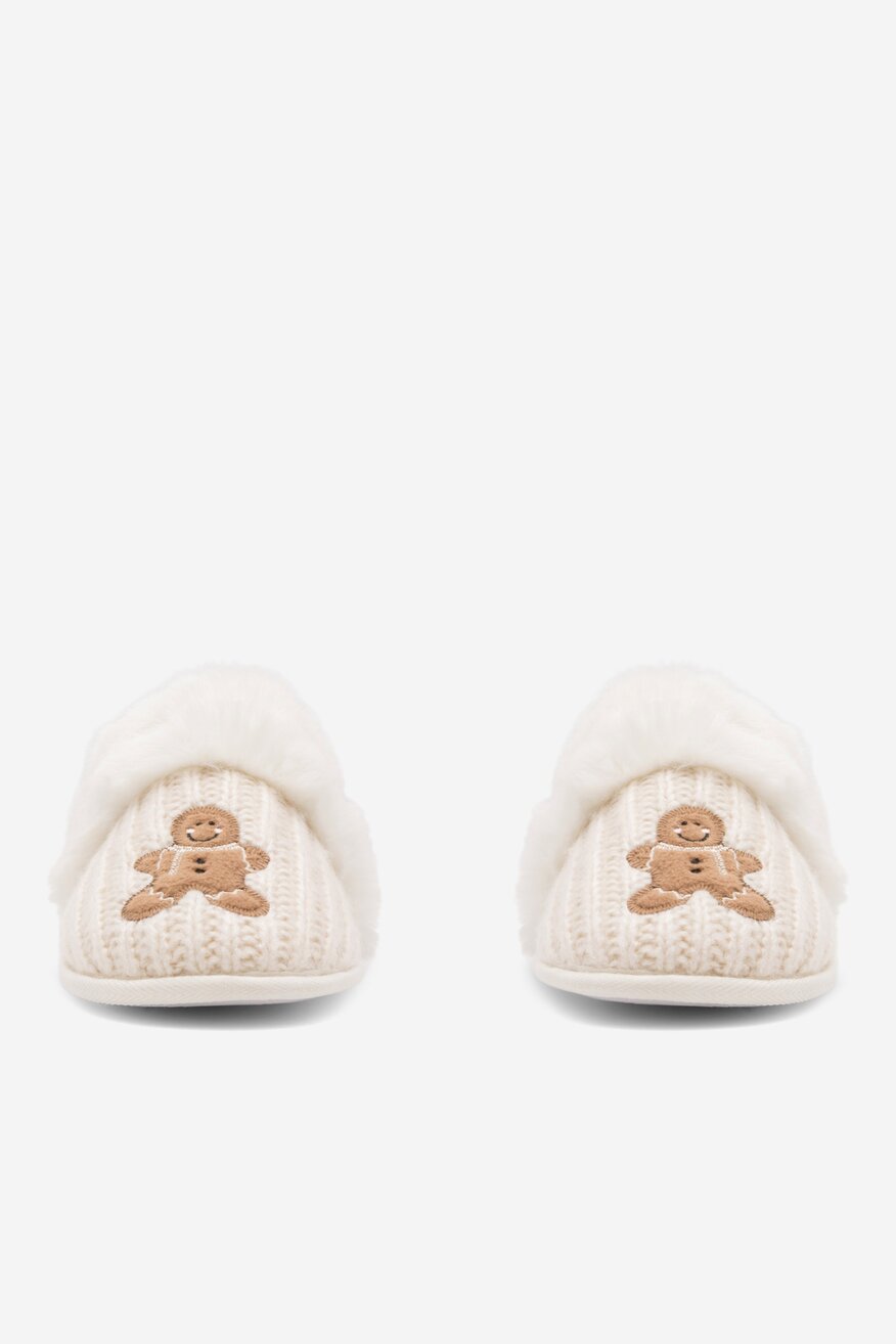 Kapcie Home&Relax 22SRY1022 Beżowy