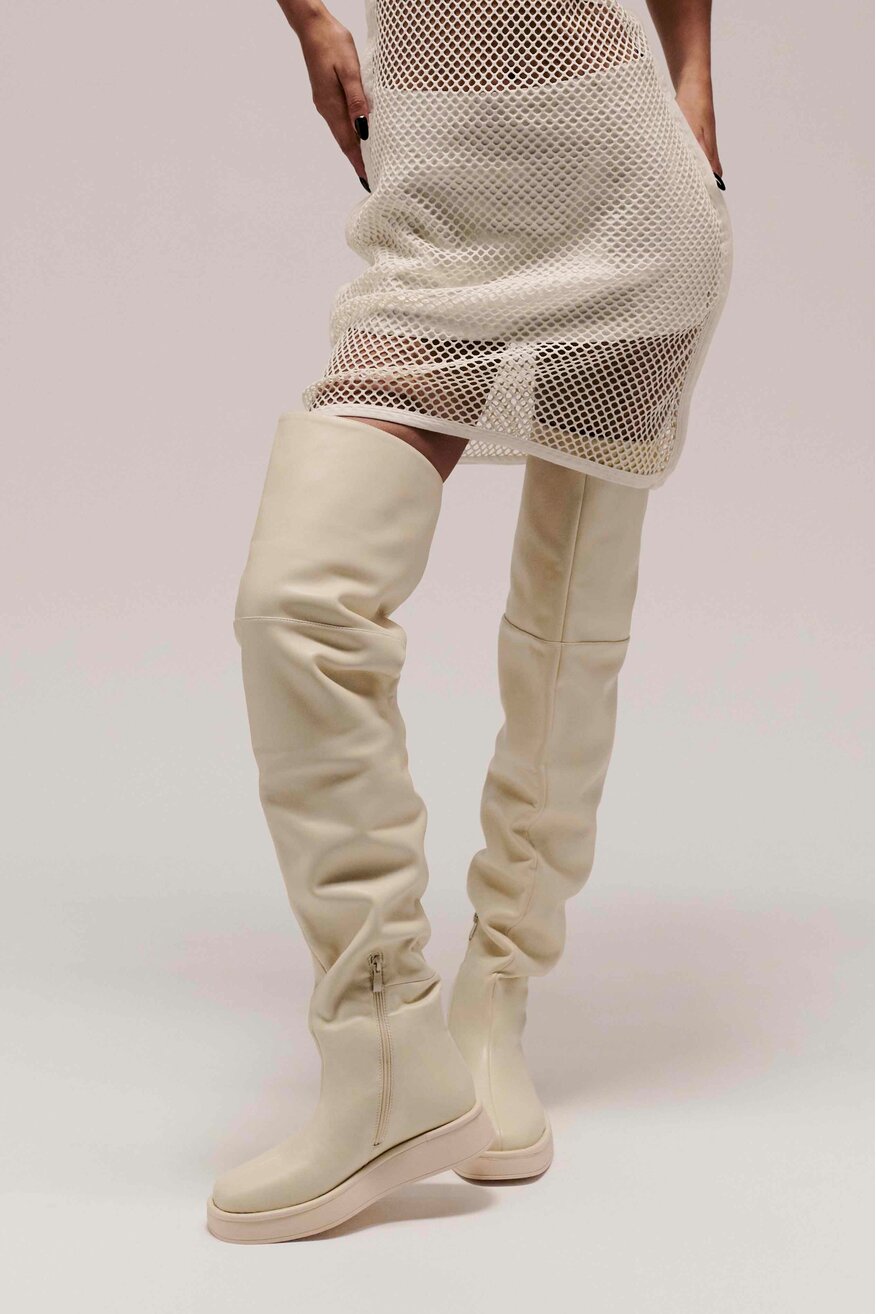 Kozaki Jenny Fairy ENERGY-02HZ Beżowy