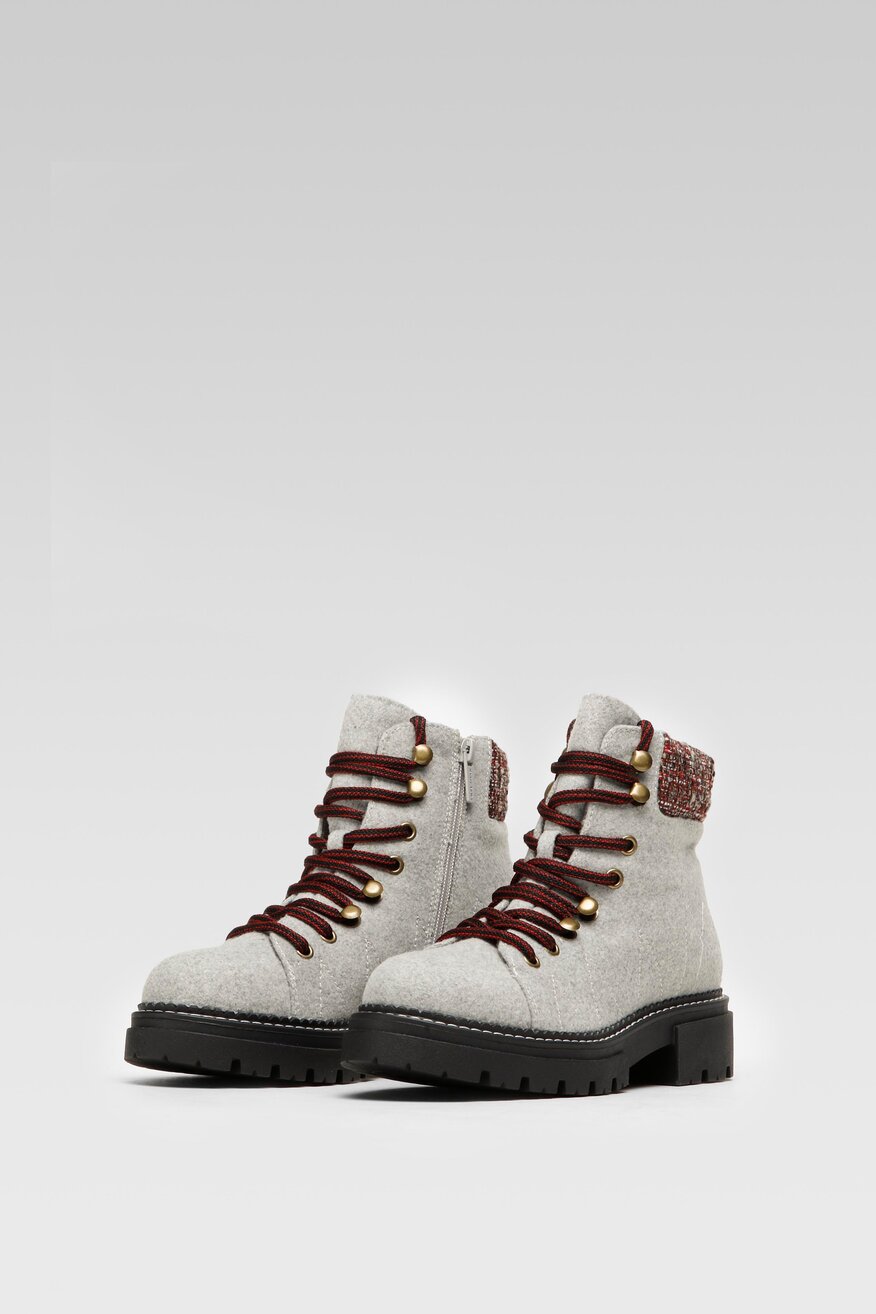 Trzewiki Jenny Fairy WS5579-45 Szary jasny