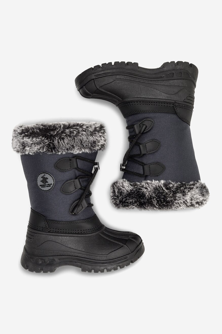 Kozaki Beverly Hills Polo Club CM230311-1X(III)CH Granatowy