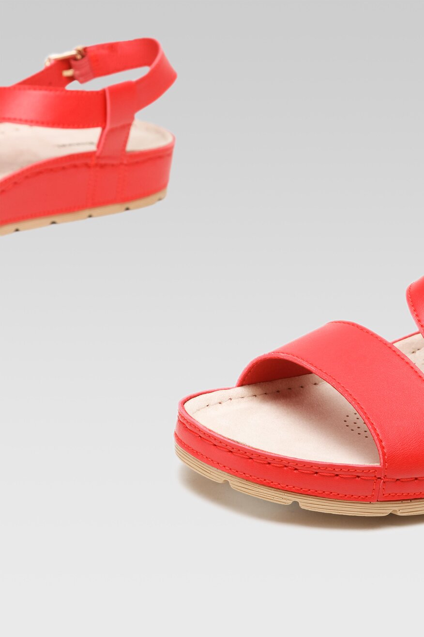 Sandały Clara Barson EDITTA WS121-02 Czerwony