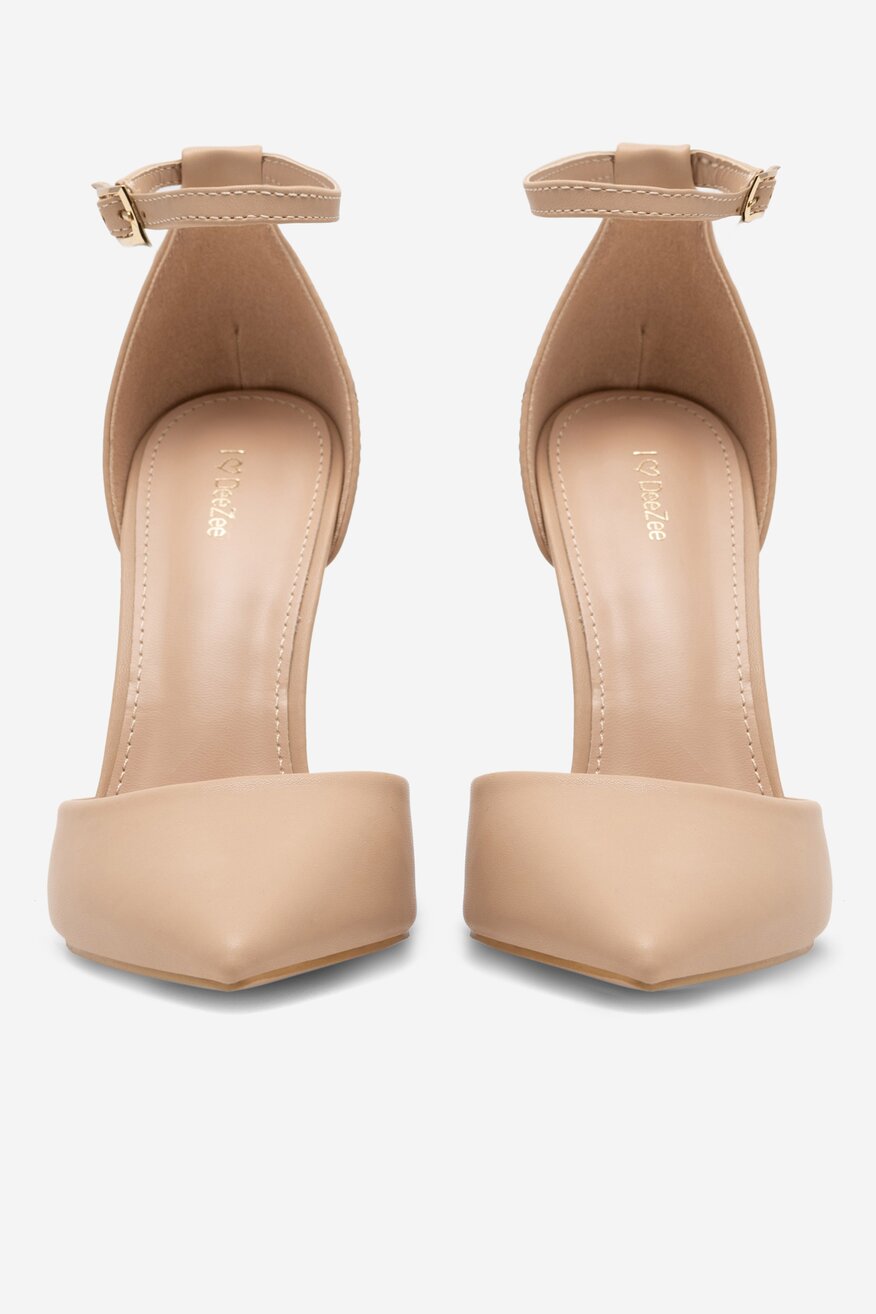 Czółenka DeeZee ODILE KL-HT6307-1 Beżowy