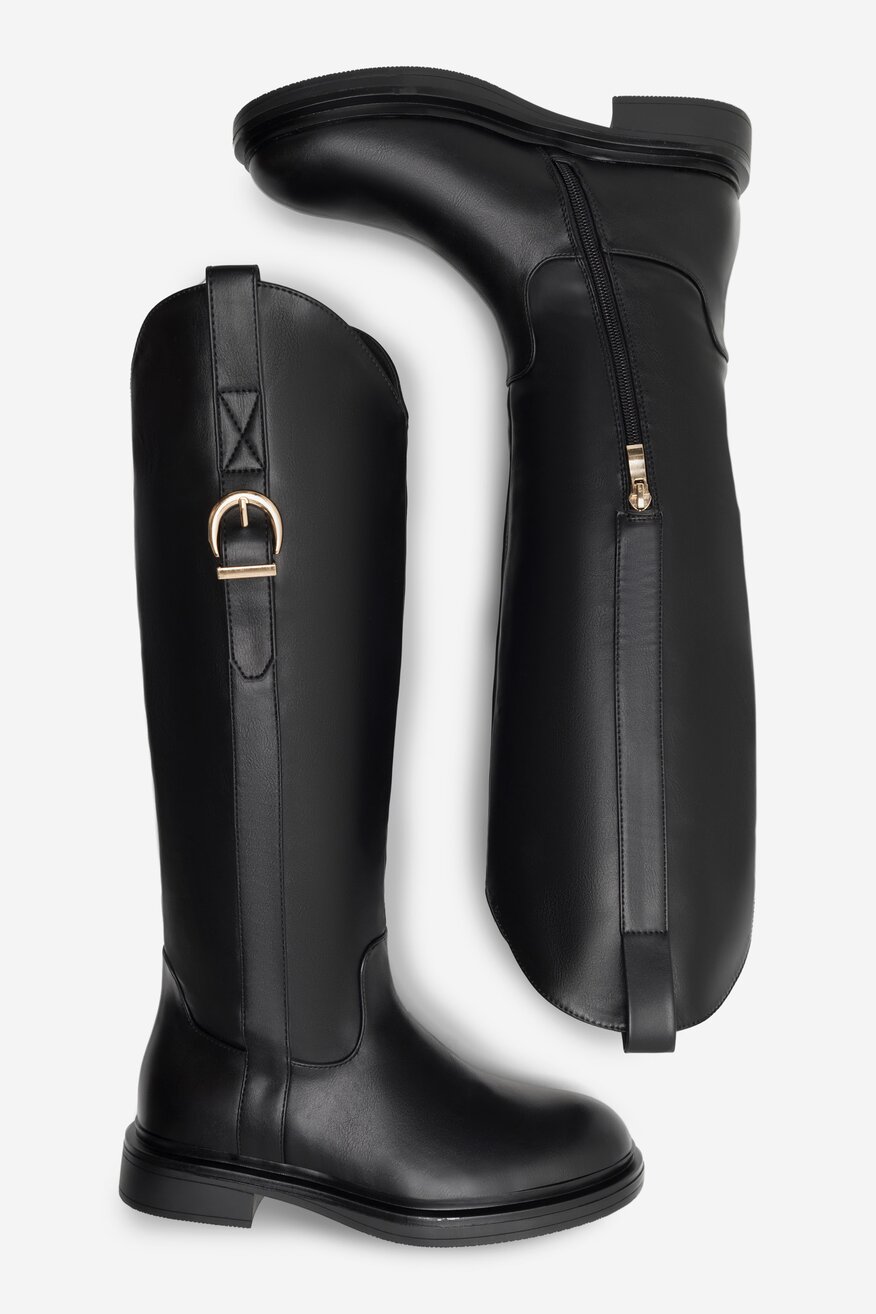 Kozaki Jenny Fairy DONNA HY13263-10 Czarny