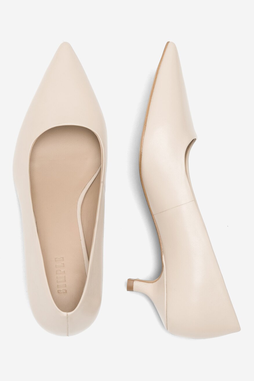 Czółenka SIMPLE 104515 Beżowy