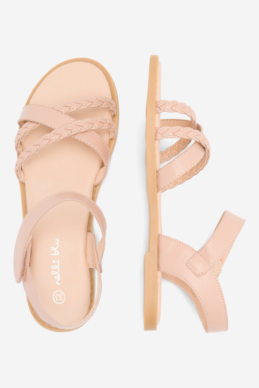 Sandały Nelli Blu REC22534 Beżowy