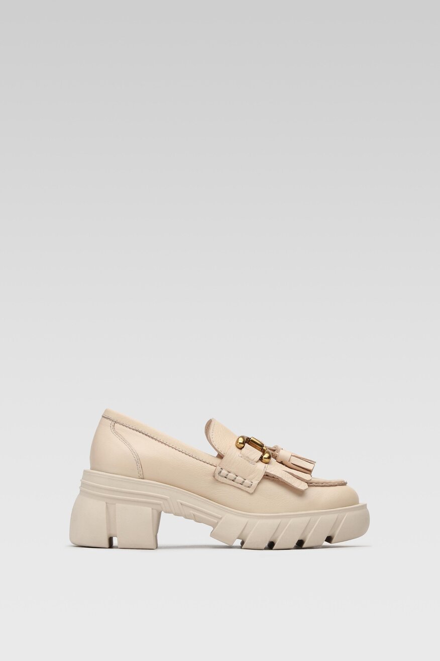 Półbuty Badura PALMI-23SS11171 Beżowy