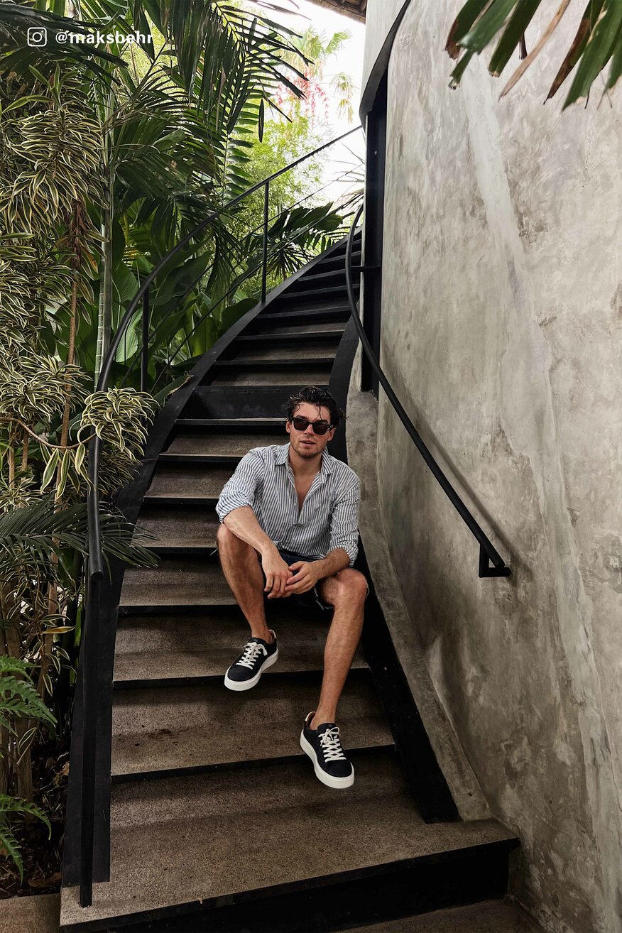 Półbuty Gino Rossi MI08-BOZEMAN-06 Granatowy