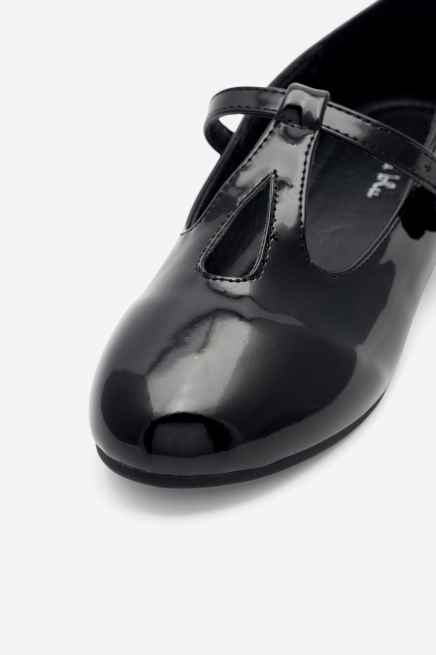 Baleriny Nelli Blu CM221210-1 Czarny