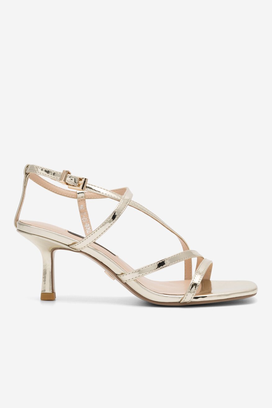 Sandały Gino Rossi V908-57-2 Złoty