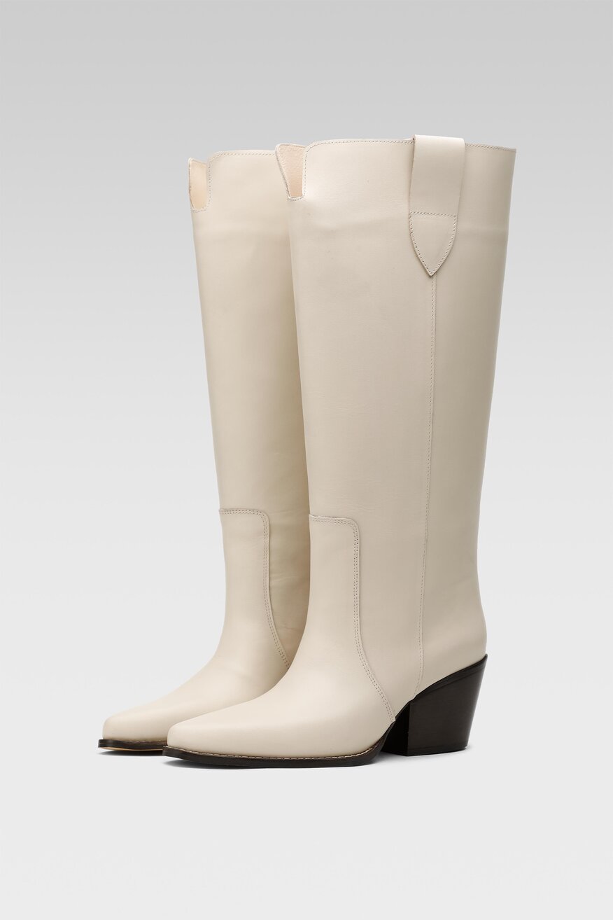 Kozaki Badura 222FW93 Beżowy