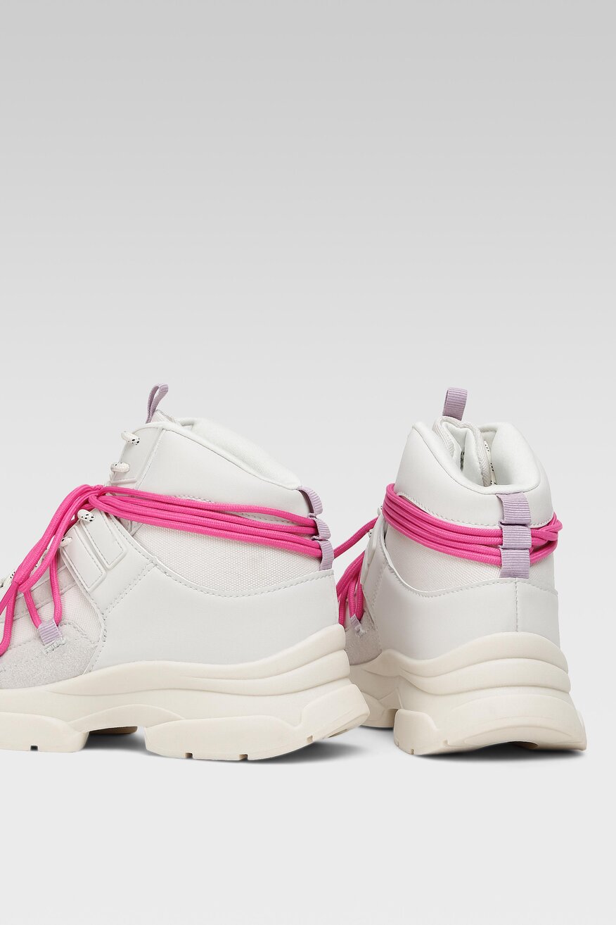 Trzewiki Nylon Red WAG1156306A Beżowy