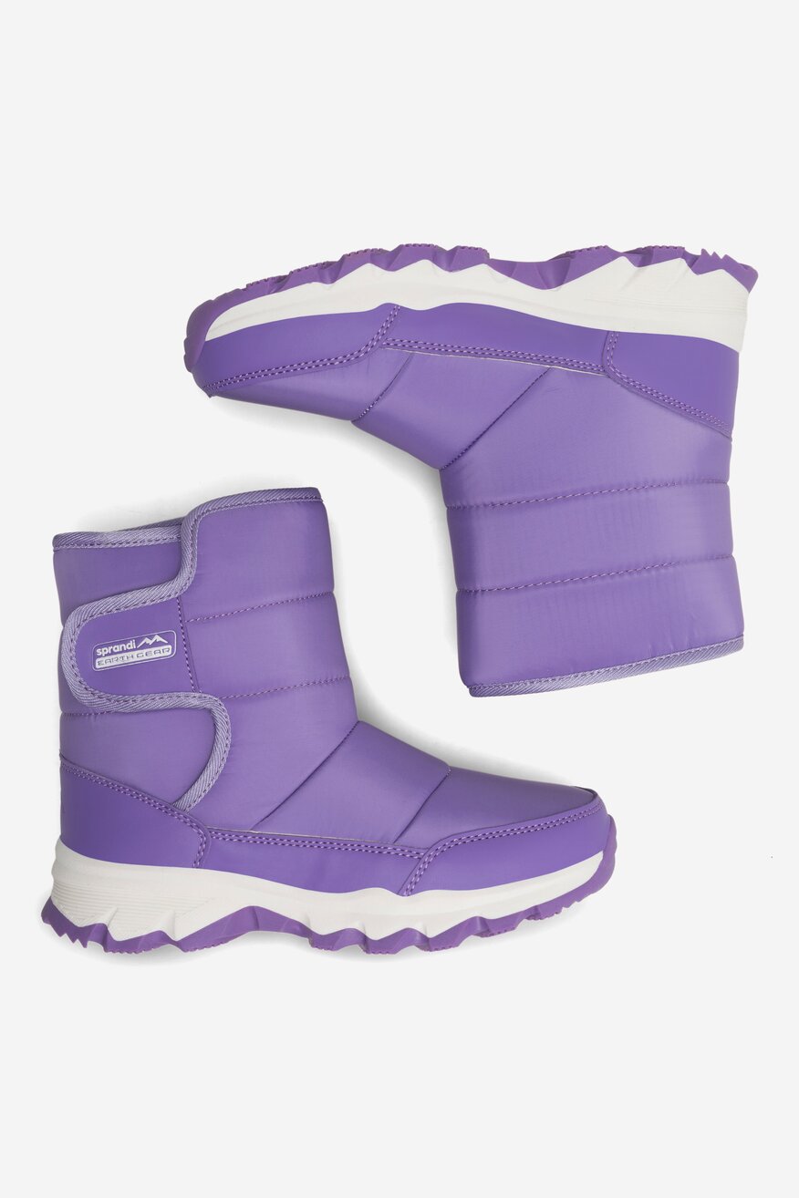 Trzewiki SPRANDI EARTH GEAR WINTER PUFF CP86-23983 Fioletowy