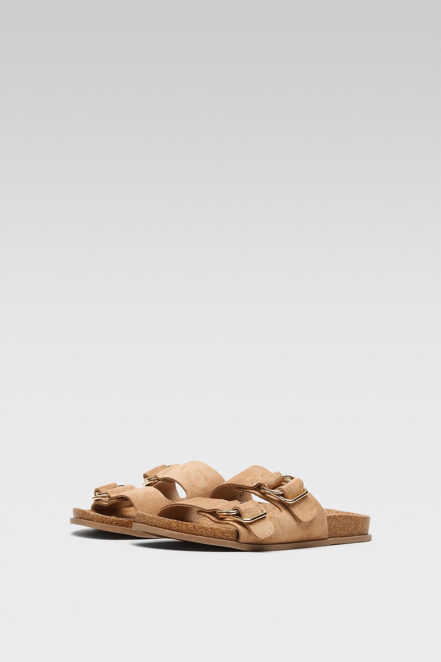 Klapki DeeZee DREAM UP WS280601-01 Beżowy