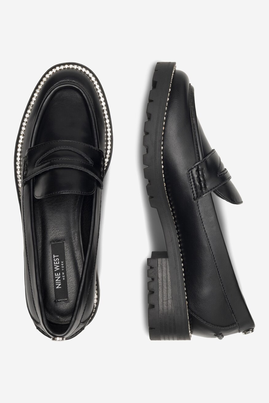 Mokasyn NINE WEST SHEERIN SJ1497-1 Czarny