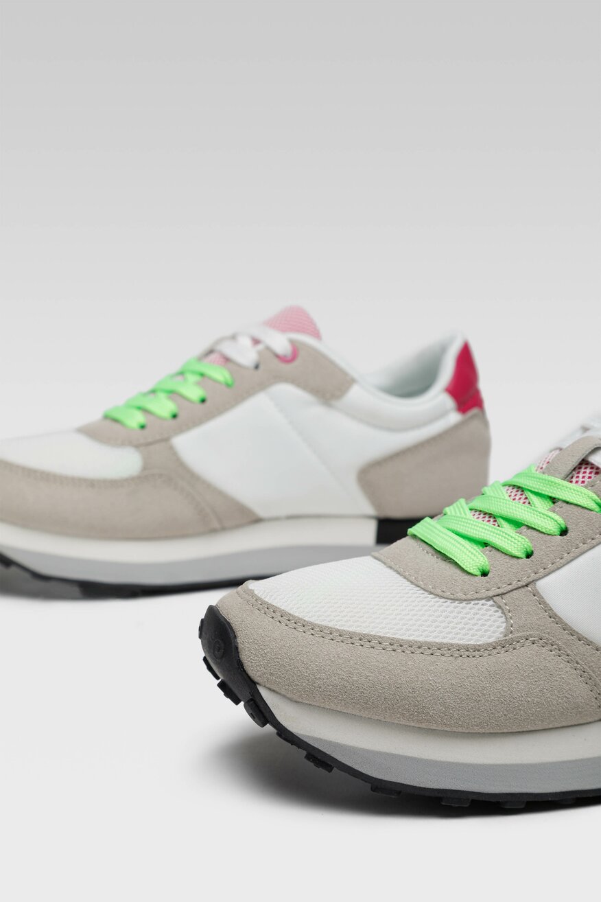 Półbuty Nylon Red WAG1190701A Szary jasny