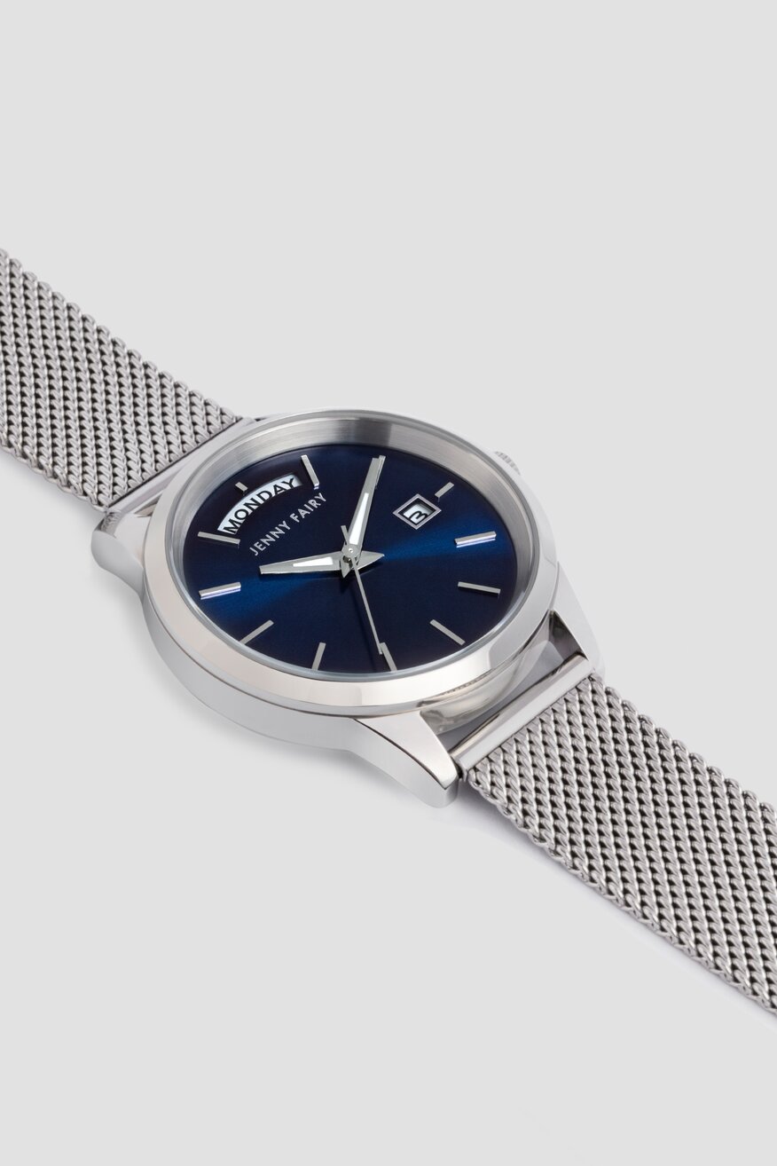 Zegarek Jenny Fairy JF WOMEN WATCH 020221222 Srebrny