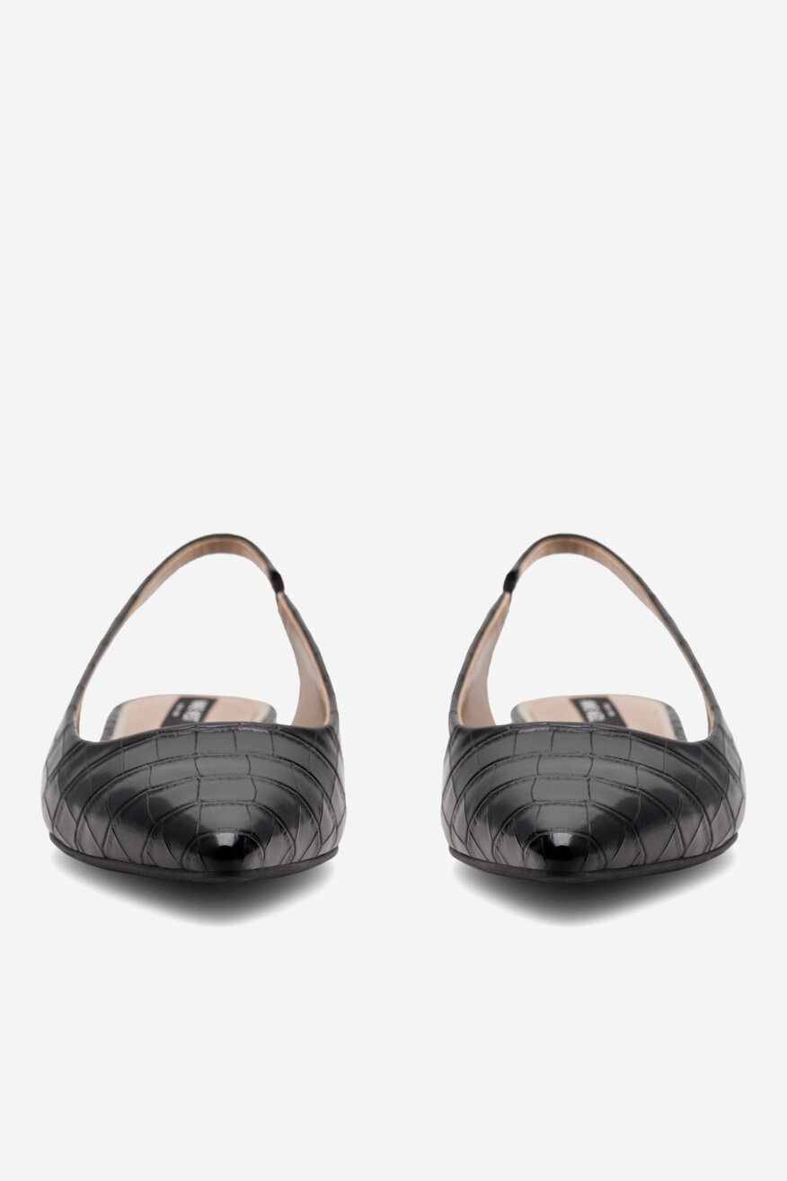 Baleriny NINE WEST AAFIA JF2187-1 Czarny