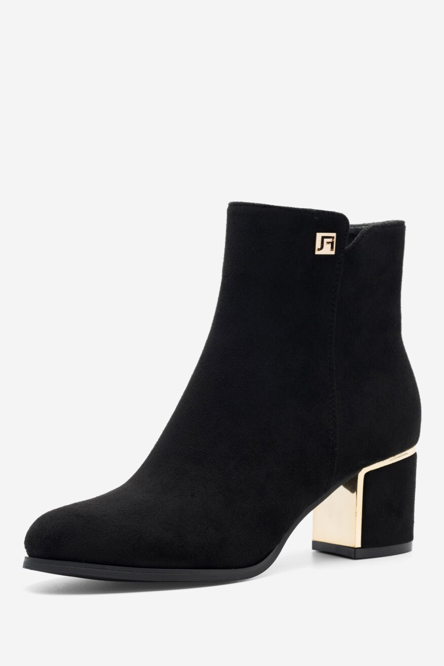 Botki Jenny Fairy SYBILLA WS22382-01 Czarny