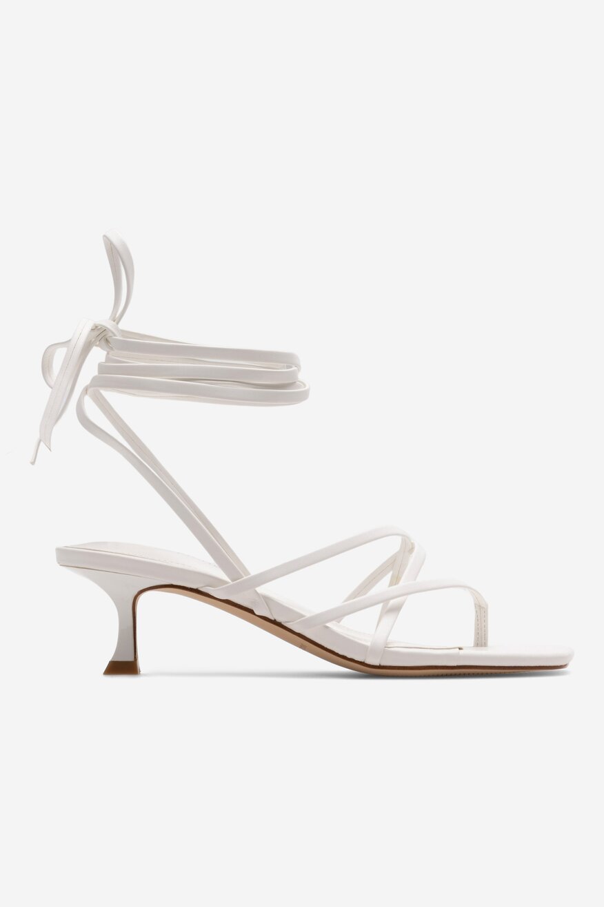 Sandały MARC FISHER F-HEADWAY WHI01 Biały