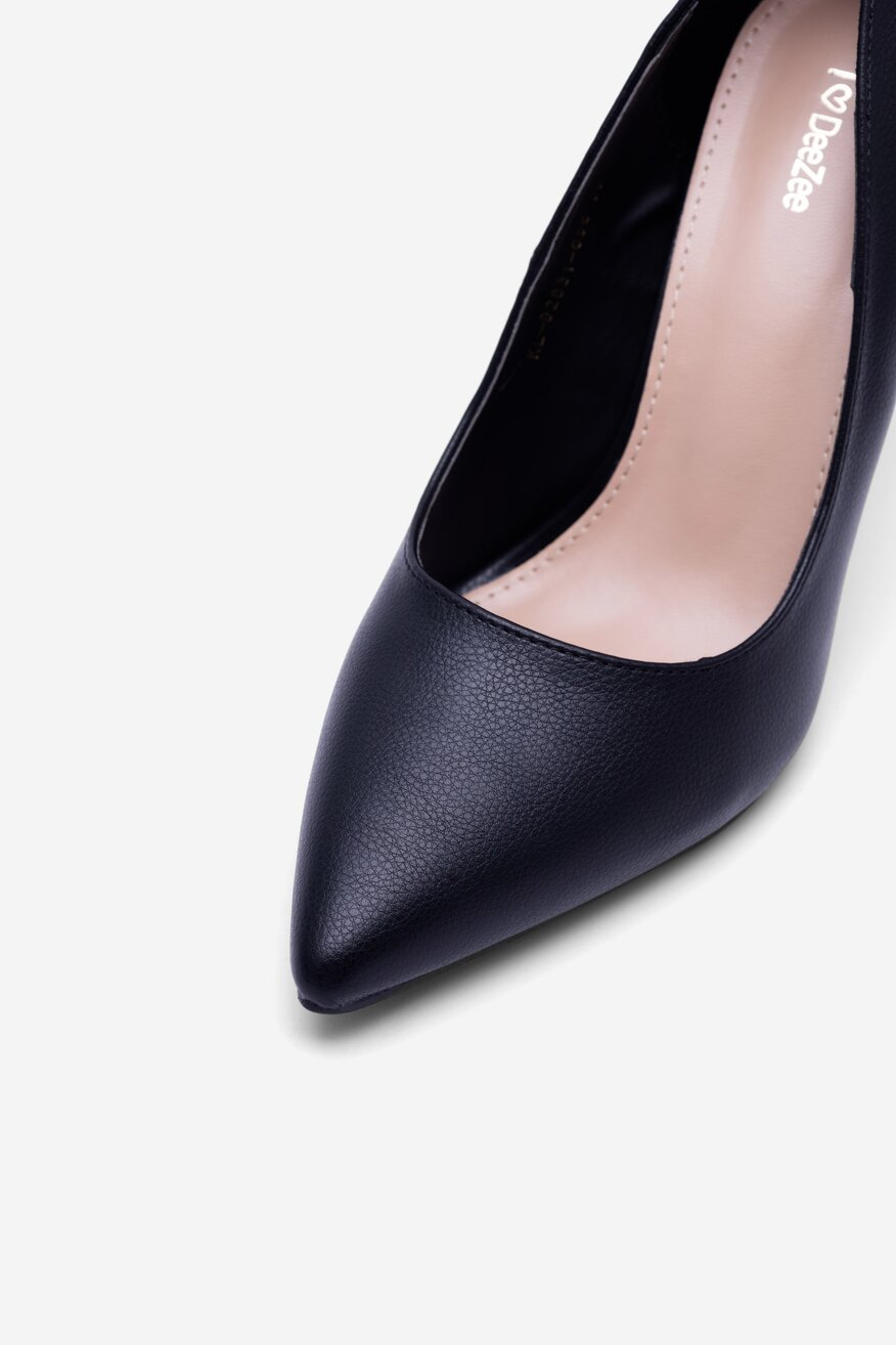 Czółenka DeeZee KL-92831-656 Czarny