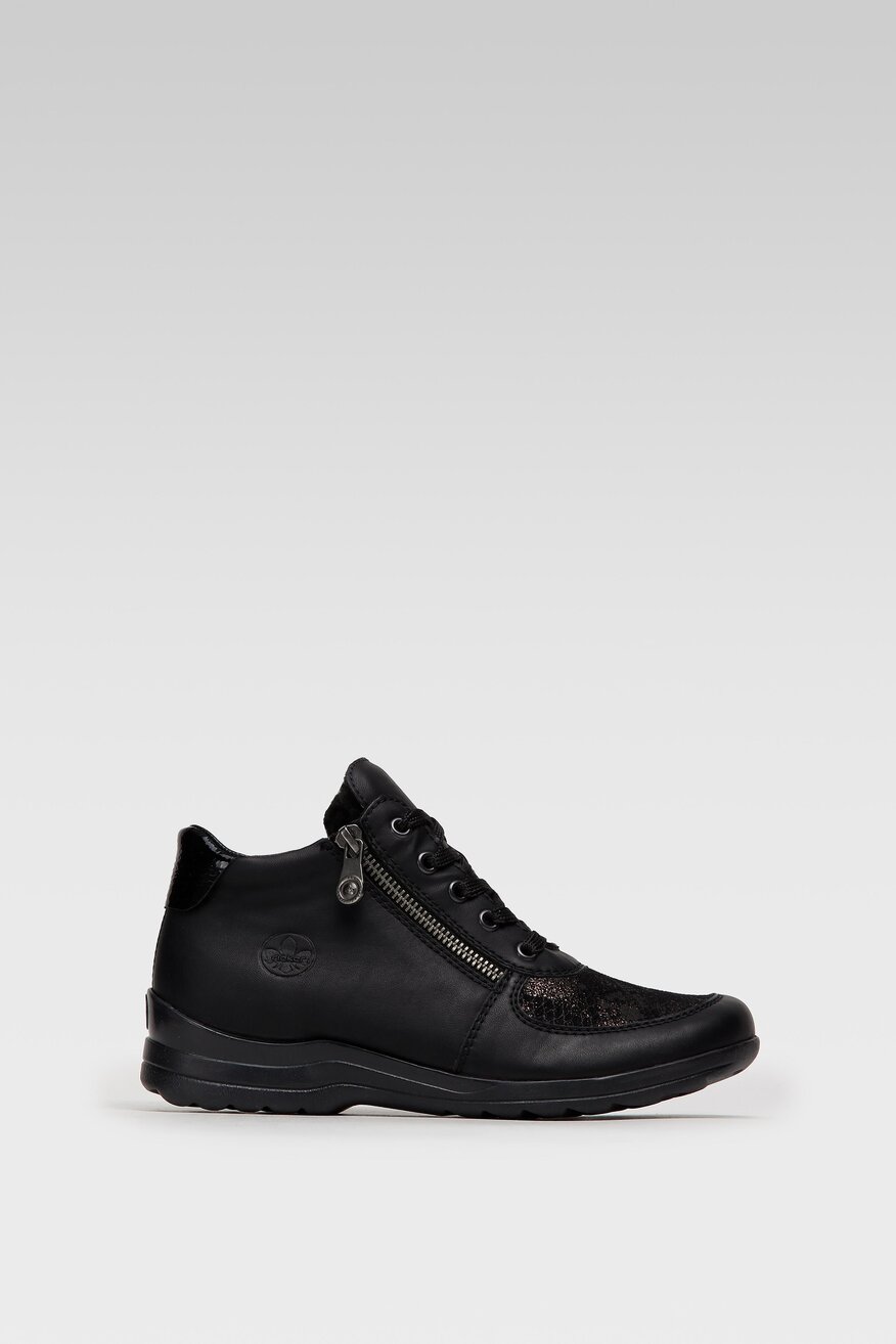 Półbuty Rieker L1840-00 Czarny