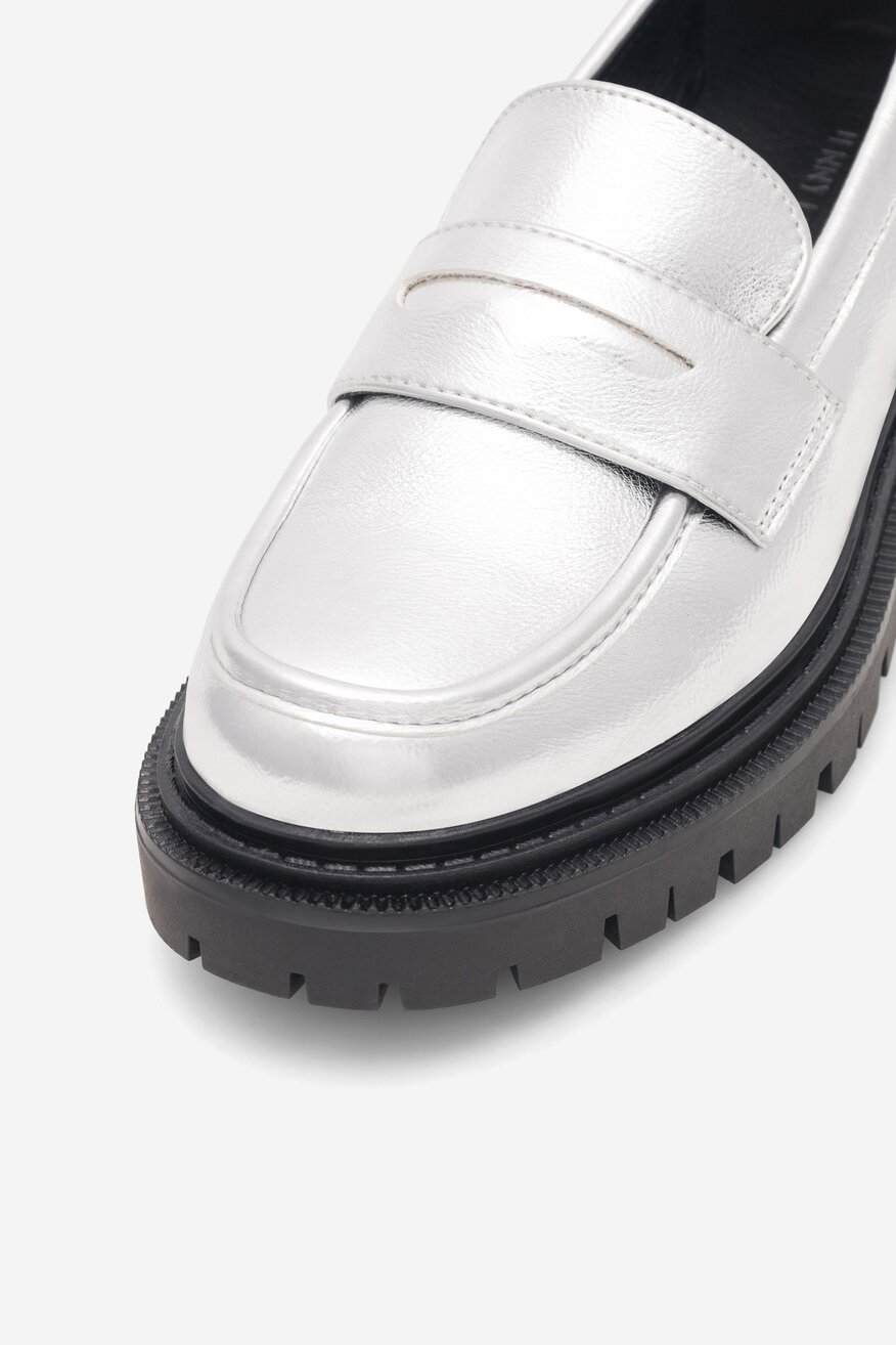 Mokasyn Jenny Fairy KIRA HY60031D-4 Srebrny