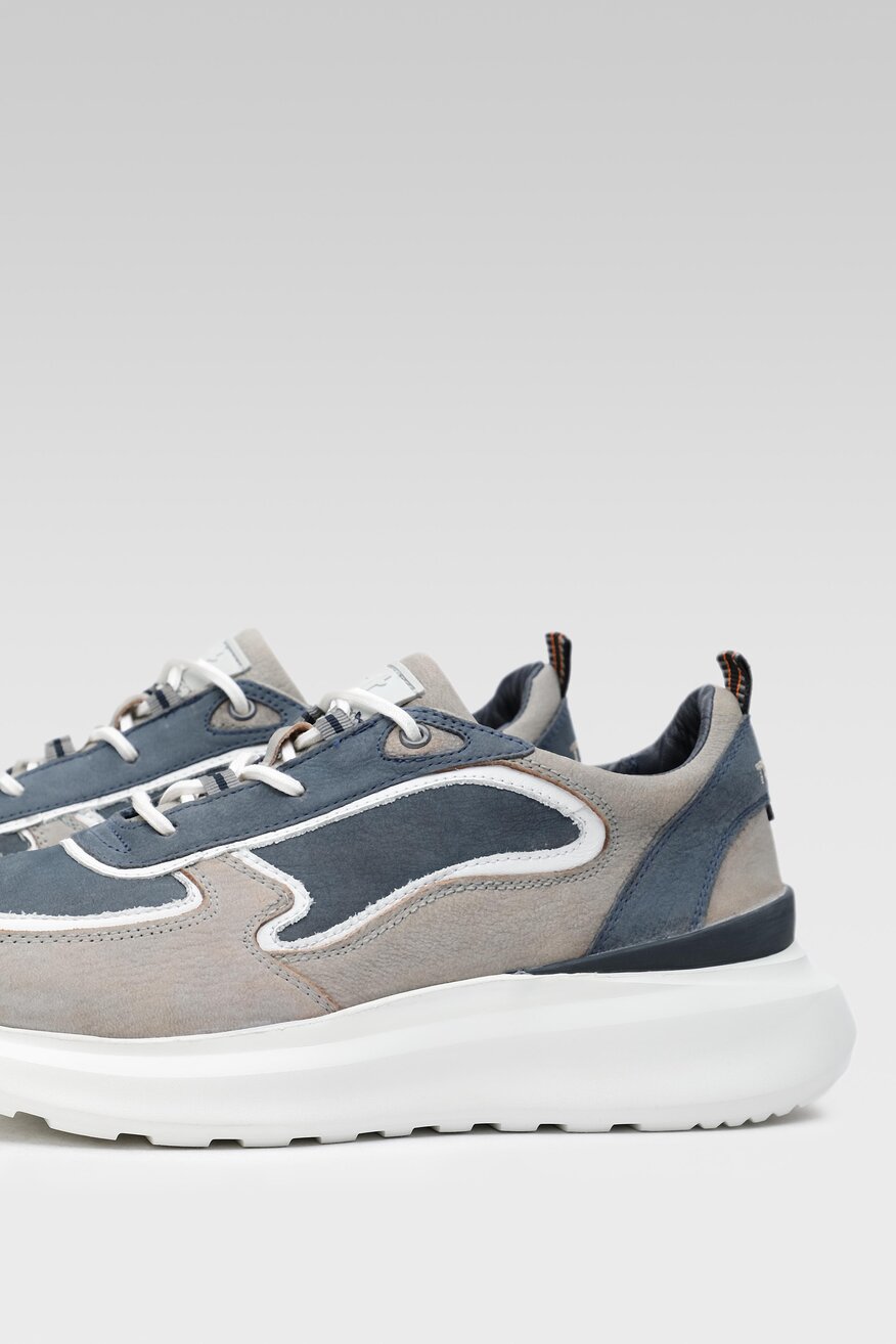 Półbuty Togoshi MI08-GREENE-01 Niebieski