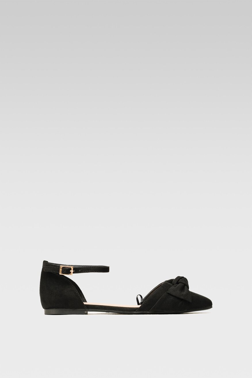 Baleriny Bassano AGK217012 Czarny