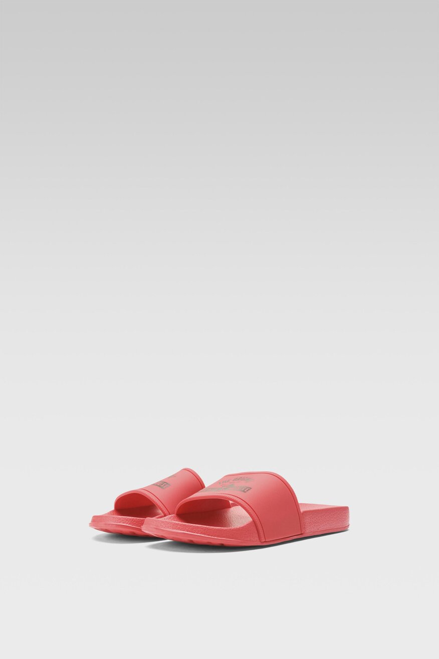 Klapki basenowe DISNEY 100 SS23-865612 Czerwony