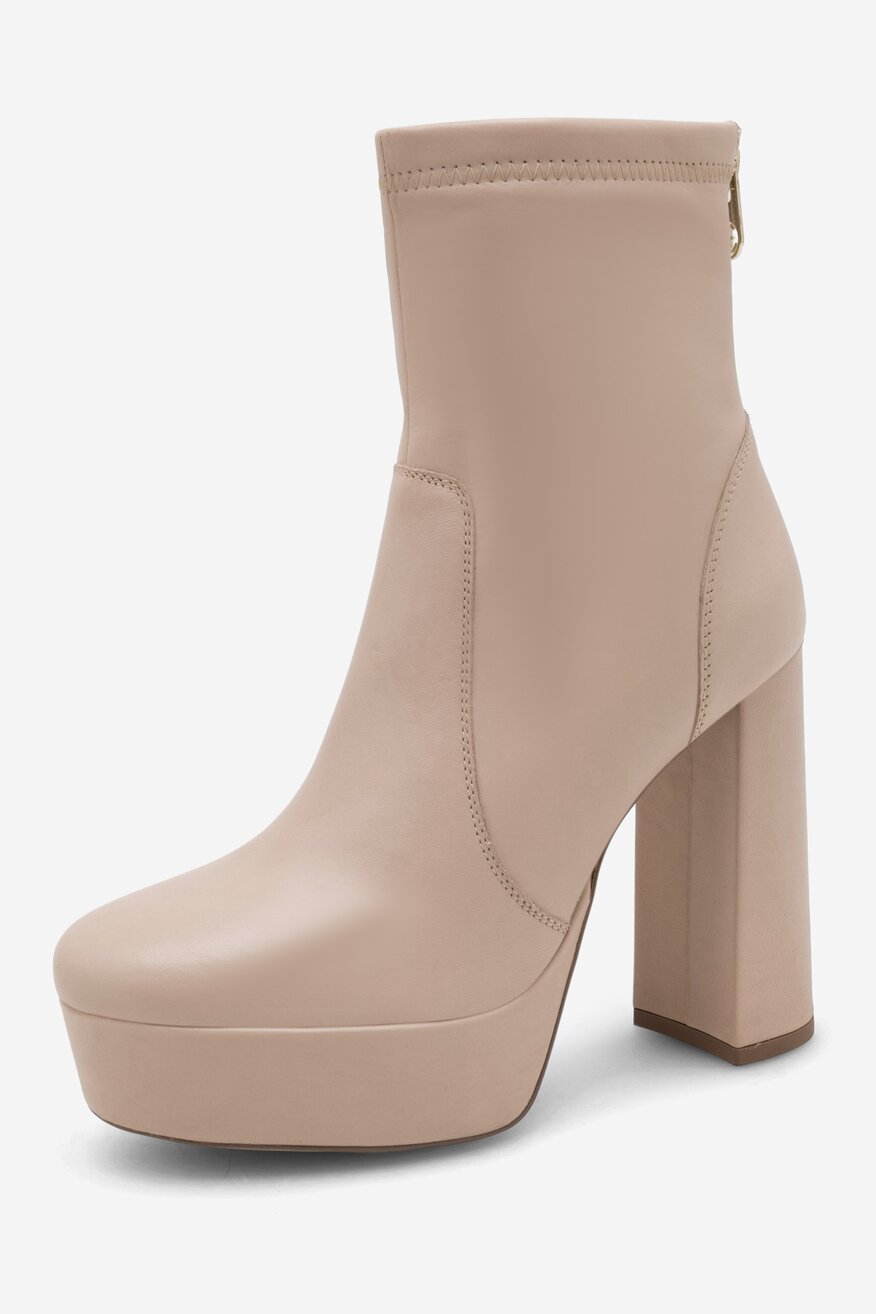 Botki EVA MINGE LUGO-111072 Beżowy