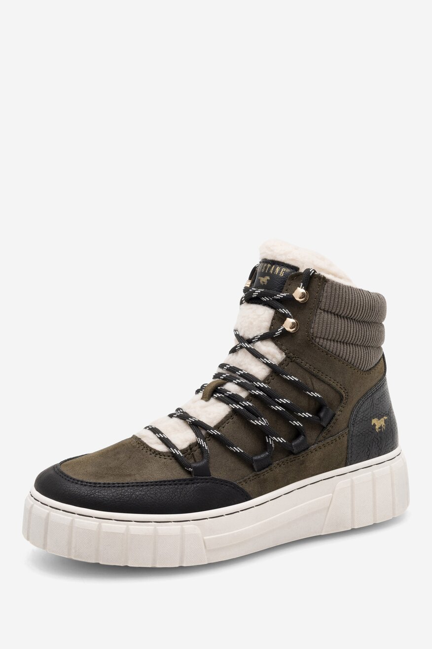 Trzewiki Mustang 1446-601 Khaki