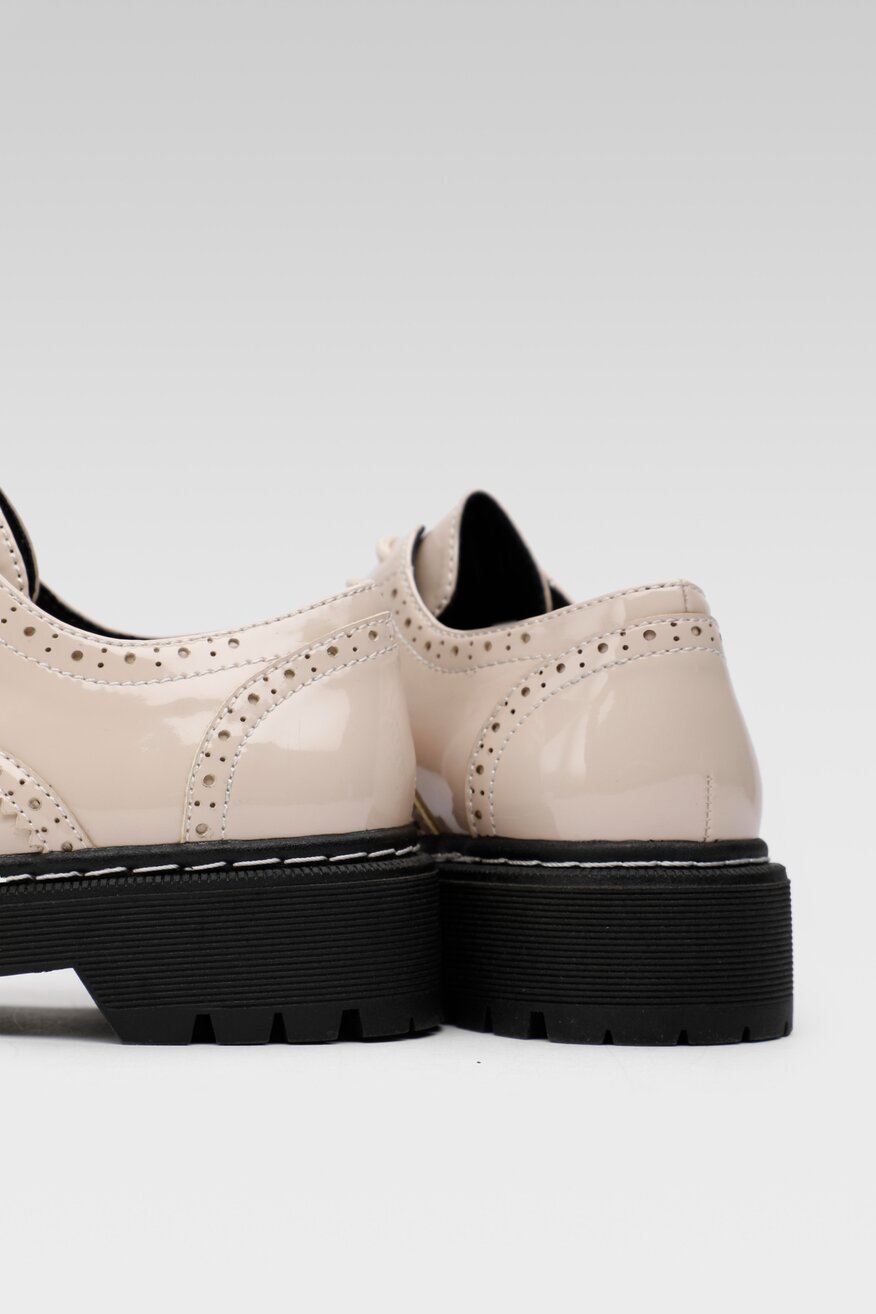 Półbuty DeeZee CS5587-08 Beżowy