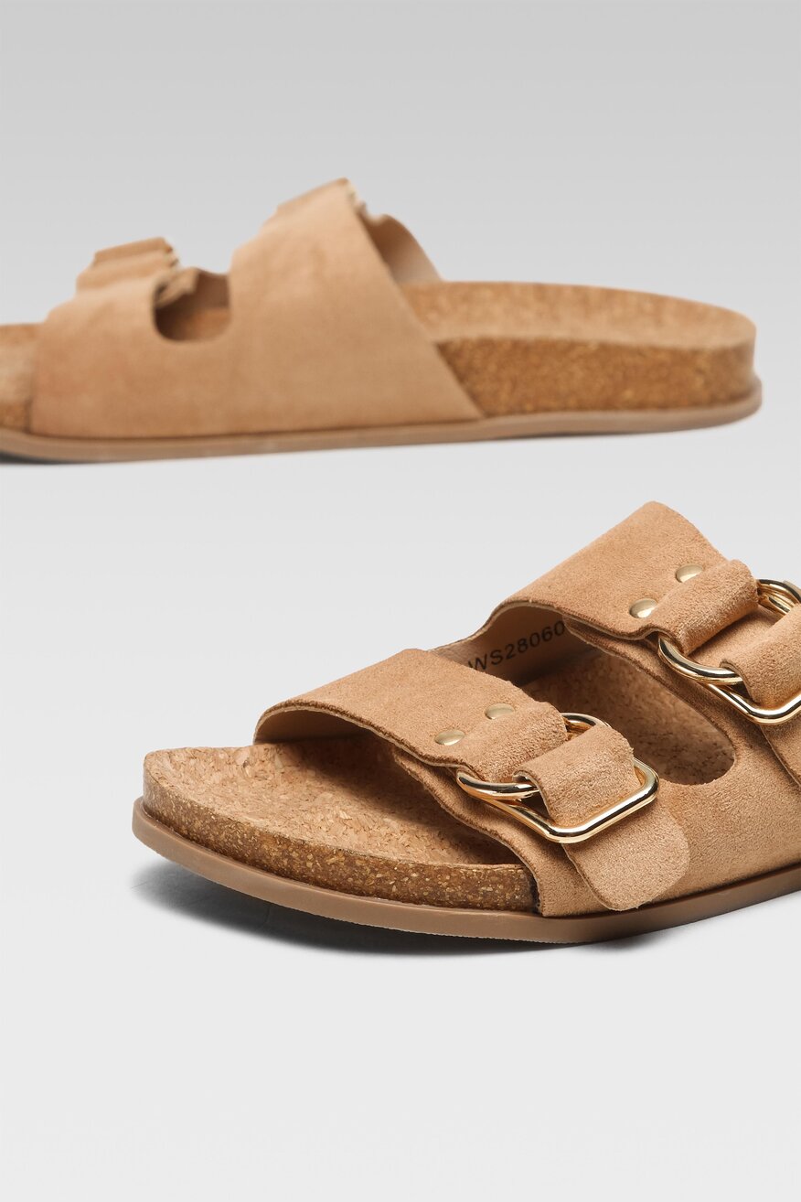 Klapki DeeZee DREAM UP WS280601-01 Beżowy