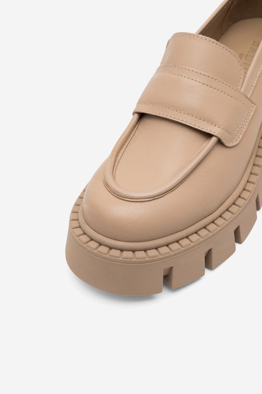 Półbuty Badura NAPOLI-25710NAP Beżowy