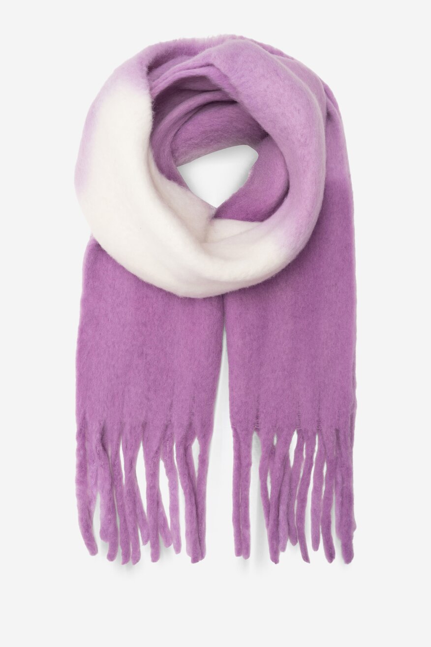 Szalik damski Jenny Fairy 4W4-017-AW23 Fioletowy