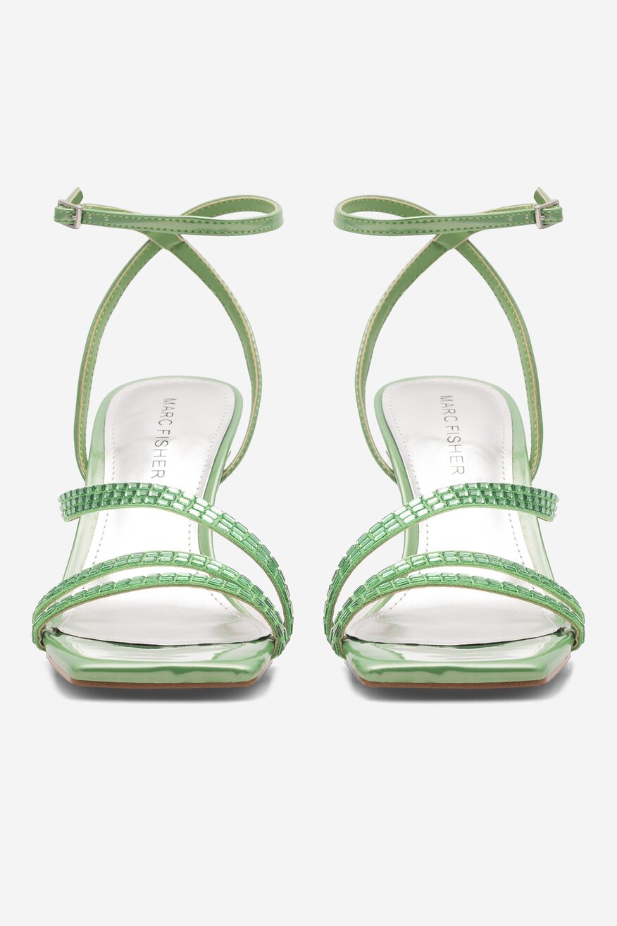 Sandały MARC FISHER F-ZALAY DGN01 Zielony ciemny