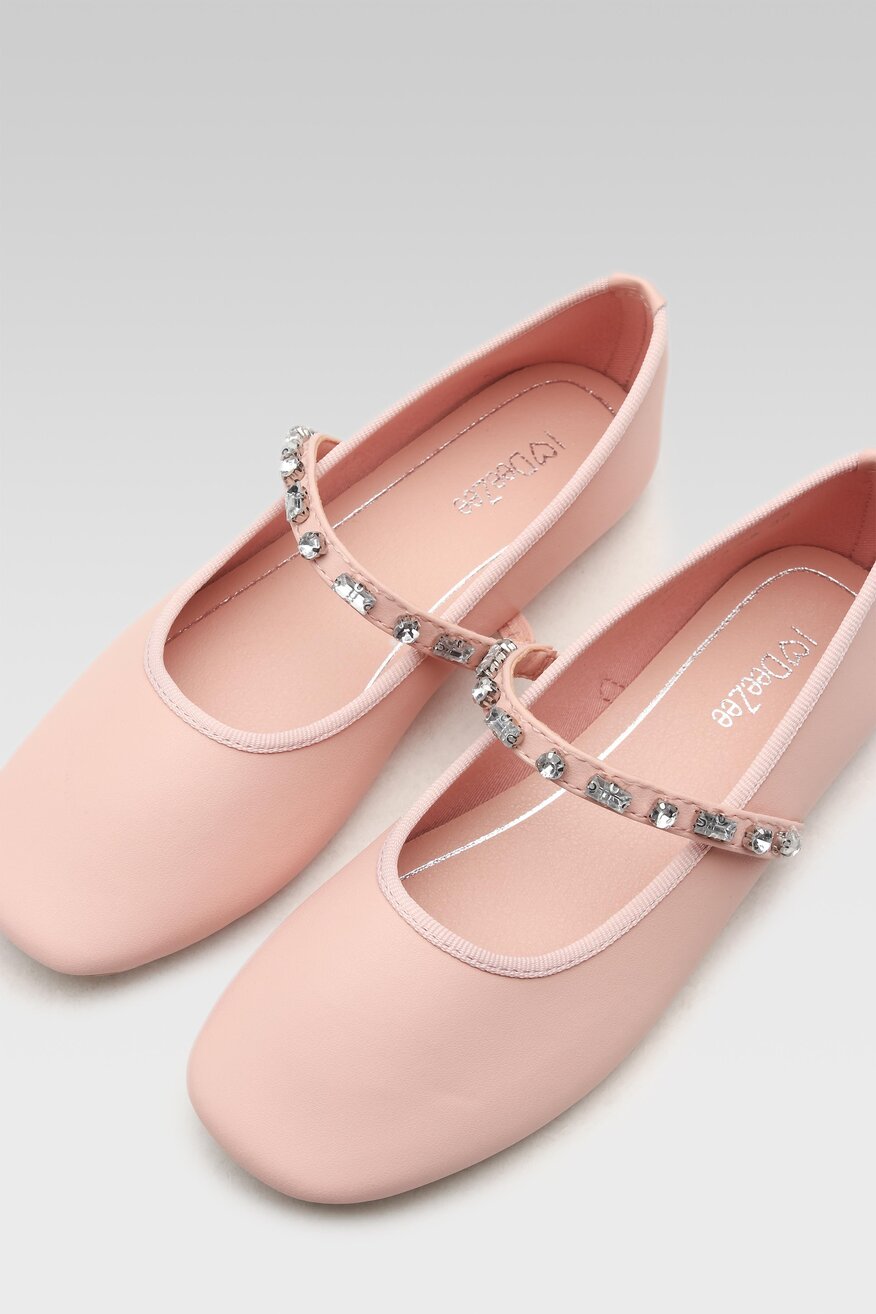 Baleriny DeeZee CS21213-08 Różowy
