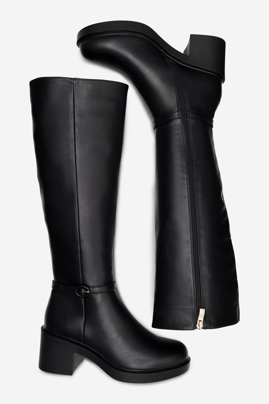 Kozaki Jenny Fairy FLAVIA HL80050-5 Czarny