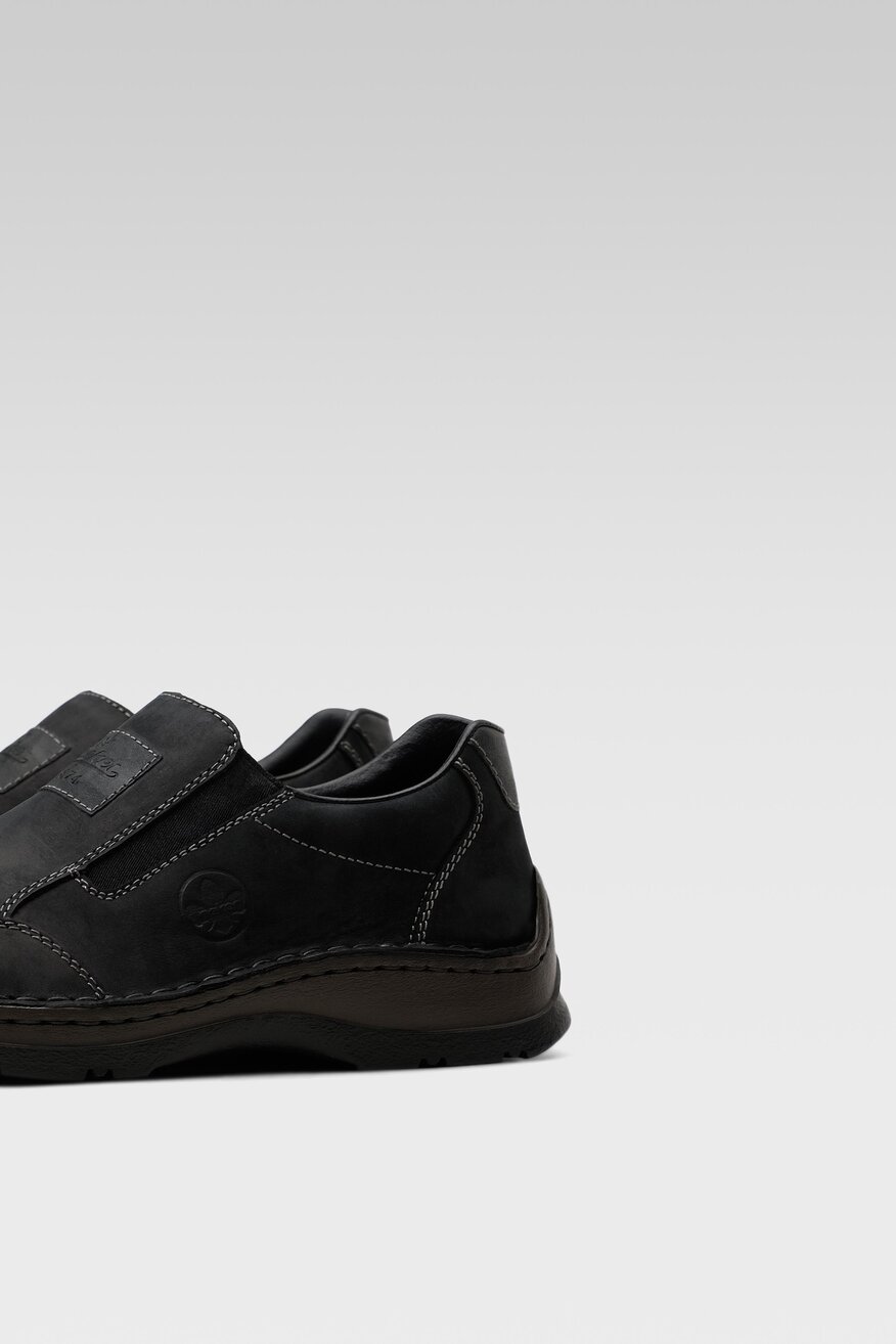 Półbuty Rieker 05354-00 Czarny