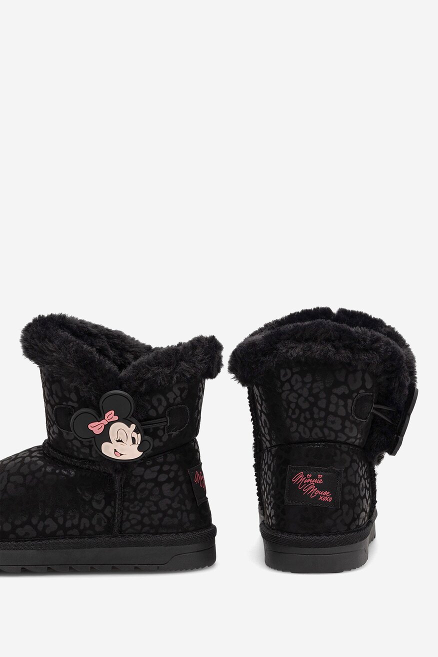Botki Mickey&Friends AW23-6DSTC-B Czarny