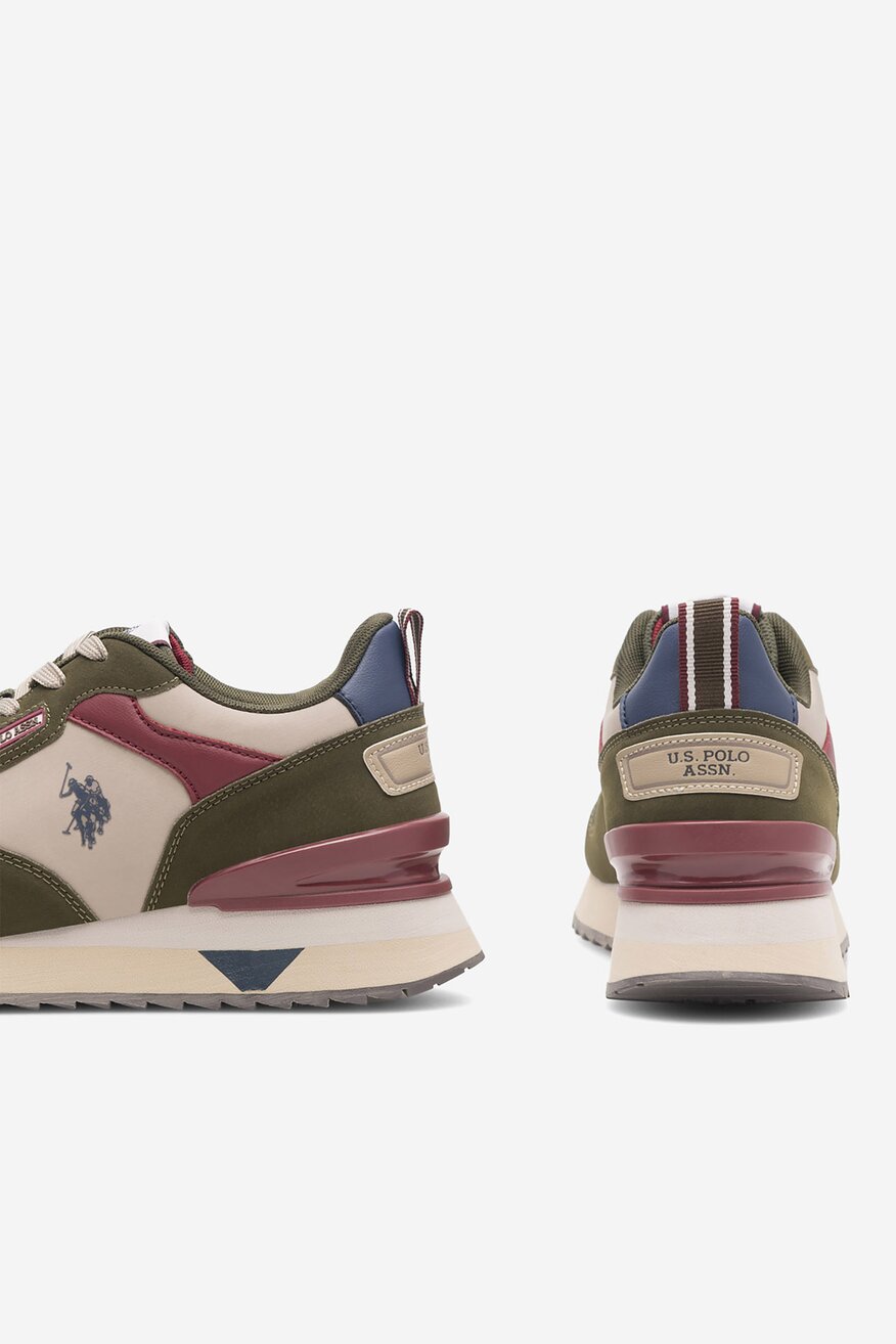 Sneakers U.S. POLO ASSN. BUZZY001M/CNU1 Oliwkowy