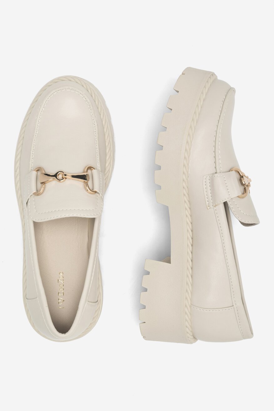 Półbuty DeeZee GIA H3302D-3 Beżowy