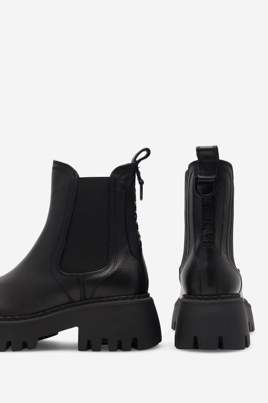 Botki Badura 21801 Czarny