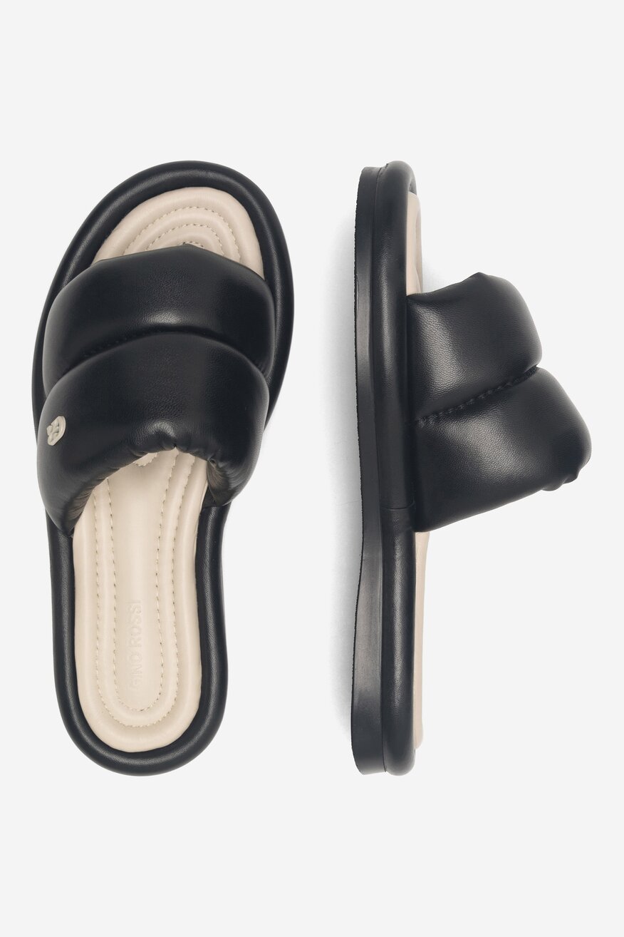 Klapki Gino Rossi ALMERIA-01 Czarny