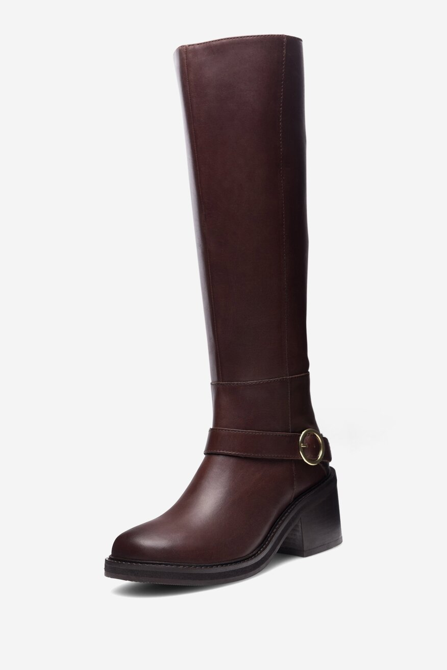 Kozaki Sergio Bardi KAP-C1048-02SB Brązowy