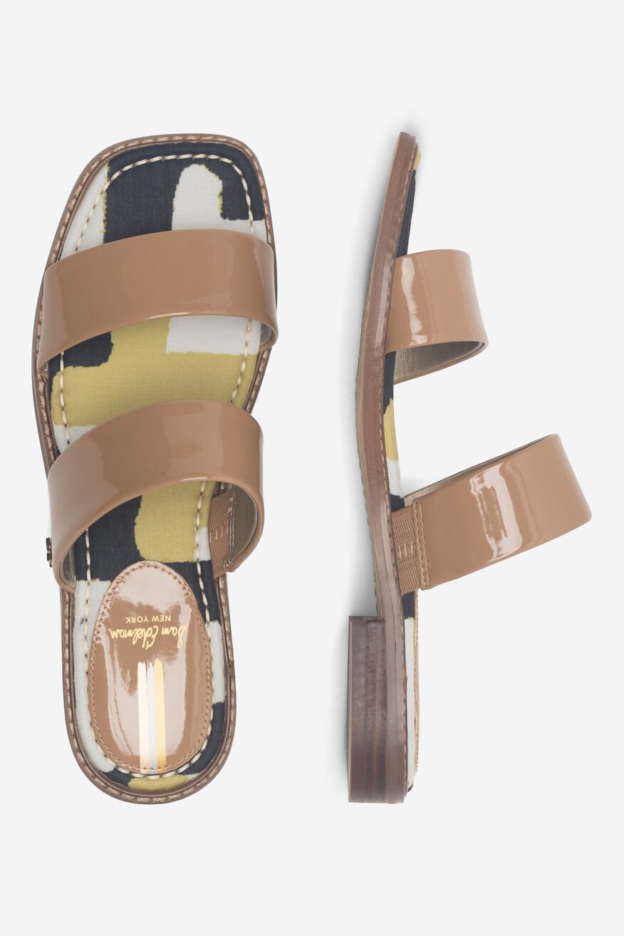 Klapki SAM EDELMAN I0302S4204 Brązowy jasny